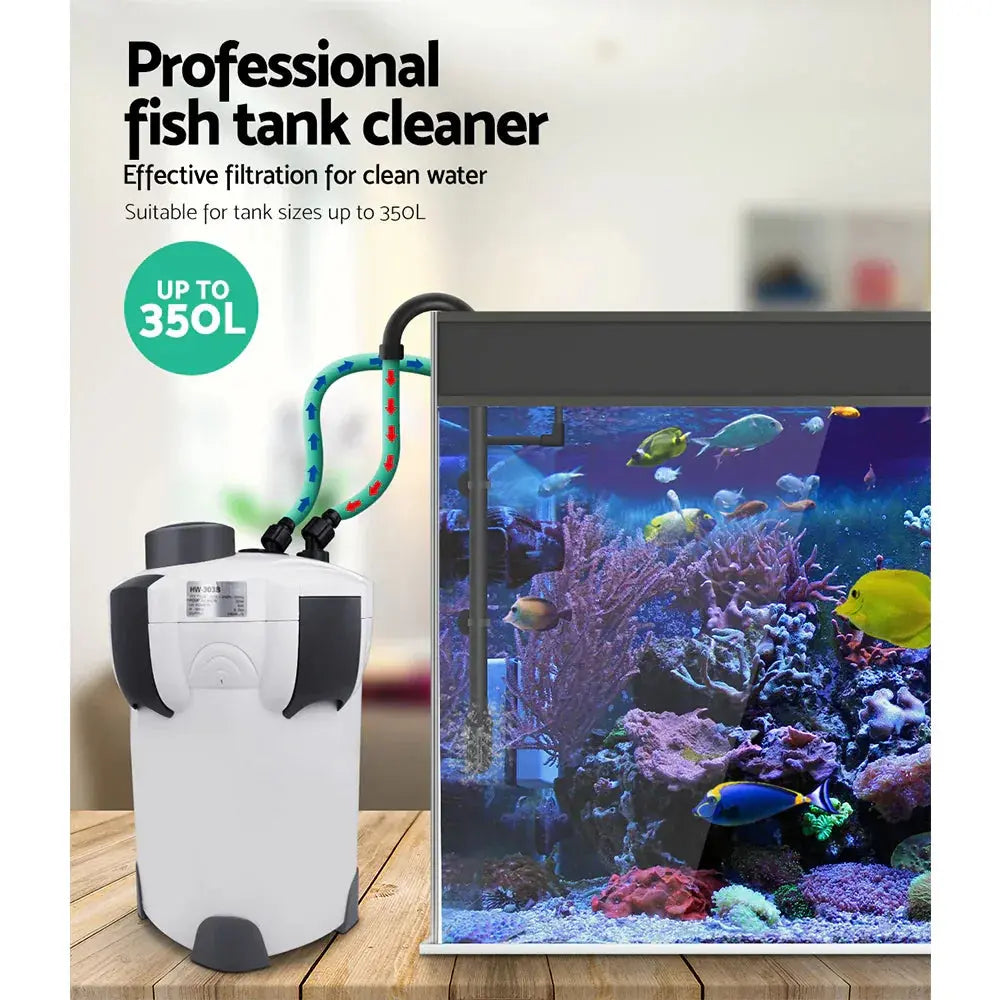 Giantz Aquarium Filter Fish Tank External Canister Water Pump 1850L/H N8 Aquatics