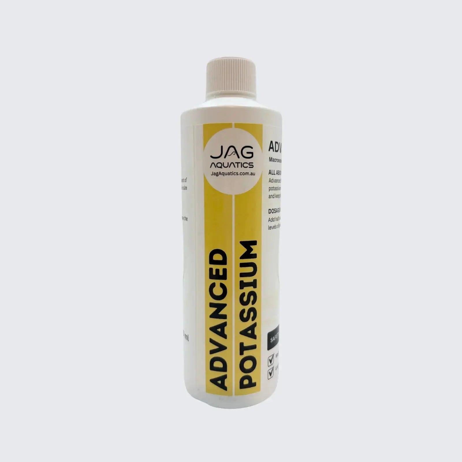 Jag Aquatics Advanced Potassium Fertiliser 500ml for sale - N8 Aquatics, Rockhampton QLD Australia