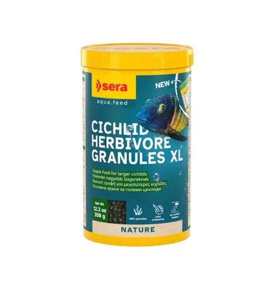 Sera Cichlid Herbivore Granules XL for sale - N8 Aquatics, Rockhampton QLD