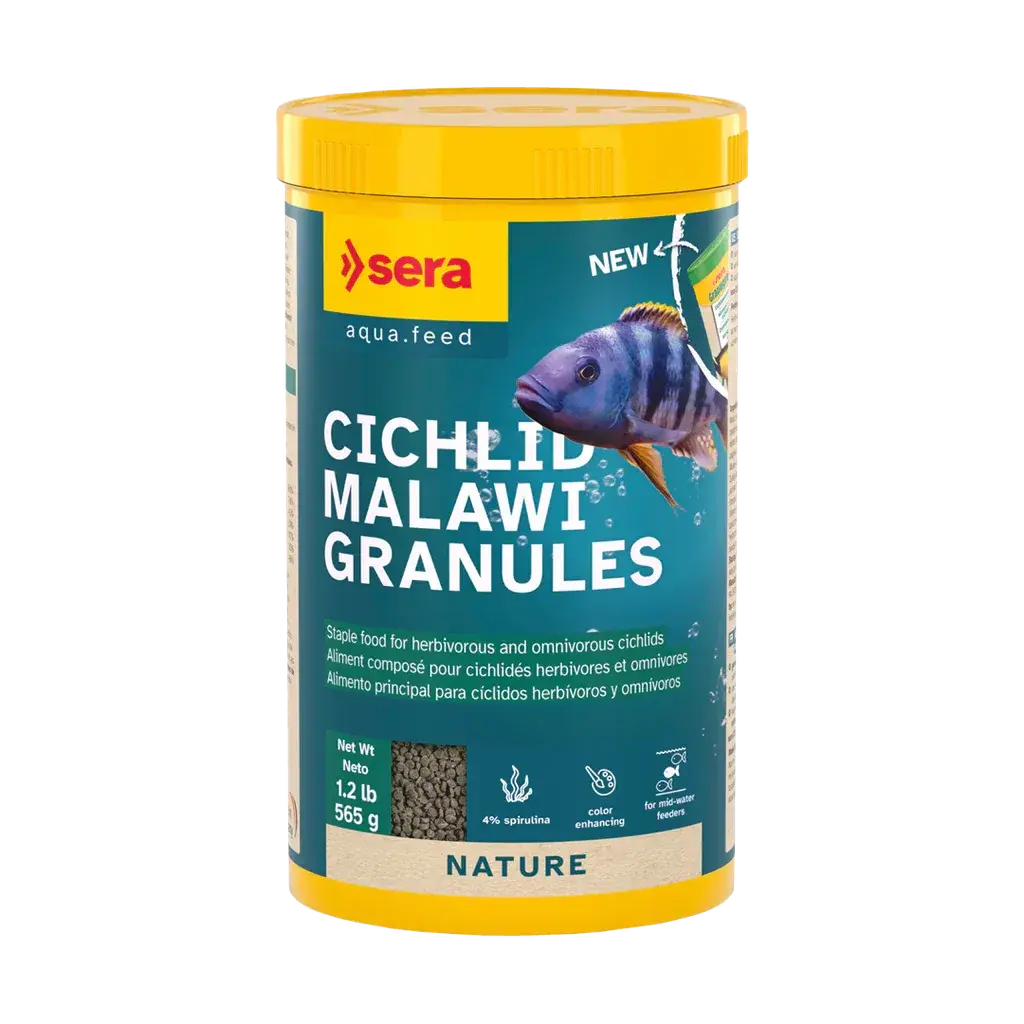Sera Cichlid Malawi Granules for sale - N8 Aquatics, Rockhampton QLD