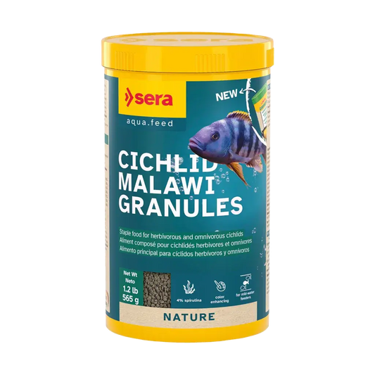 Sera Cichlid Malawi Granules for sale - N8 Aquatics, Rockhampton QLD