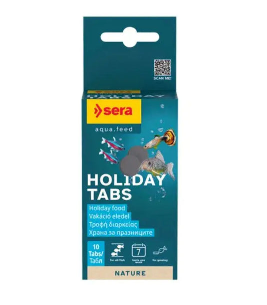Sera Holiday Tabs vacation fish food for sale - N8 Aquatics, Rockhampton QLD