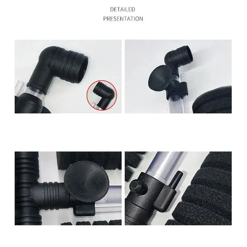 Air-Driven Sponge Filter for Aquariums (Type 5) N8 Aquatics