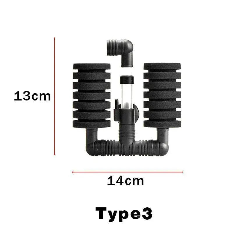 Air-Driven Sponge Filter for Aquariums (Type 5) N8 Aquatics
