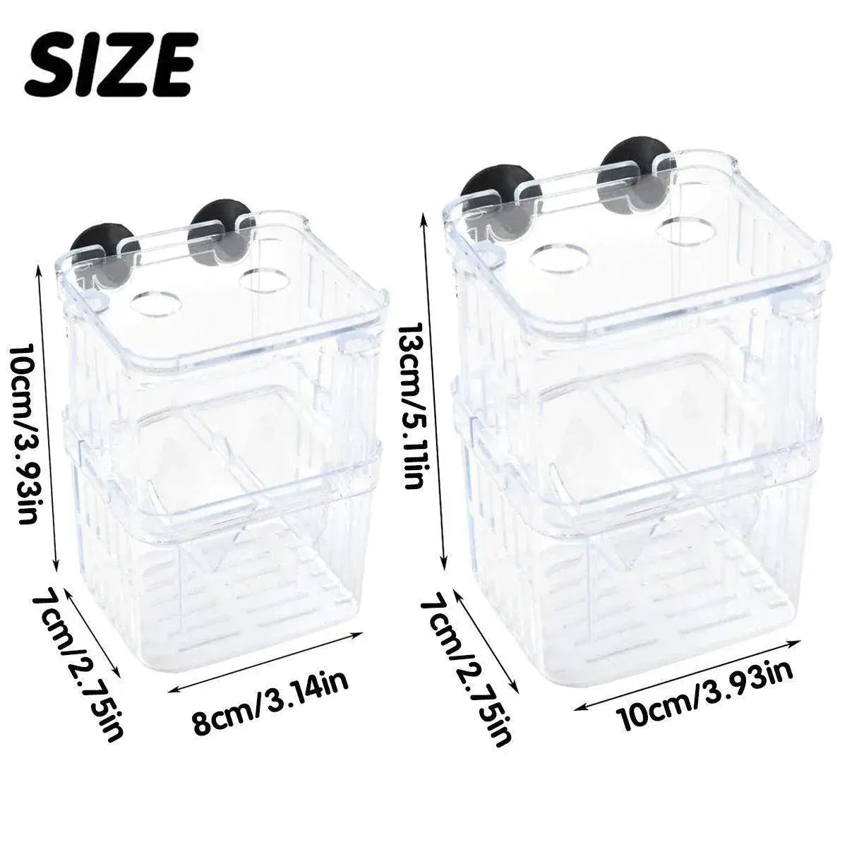 Guppy Breeding and Isolation Box (13 x 10 x 7cm) N8 Aquatics