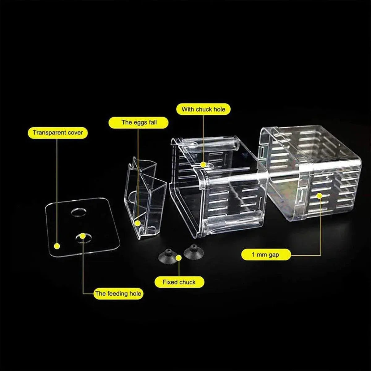 Guppy Breeding and Isolation Box (13 x 10 x 7cm) N8 Aquatics