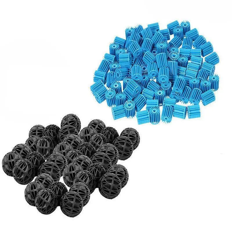Bio Balls Aquarium Filter Media - 100 Pack (16mm) N8 Aquatics