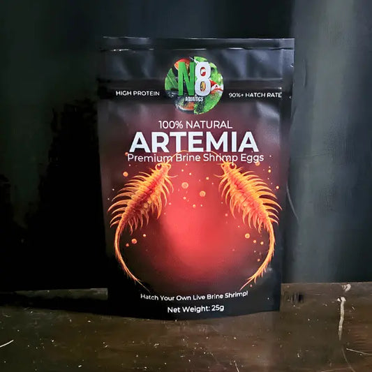 N8 Aquatics Artemia Brine Shrimp - 25g (High Quality Live Food Australia) N8 Aquatics